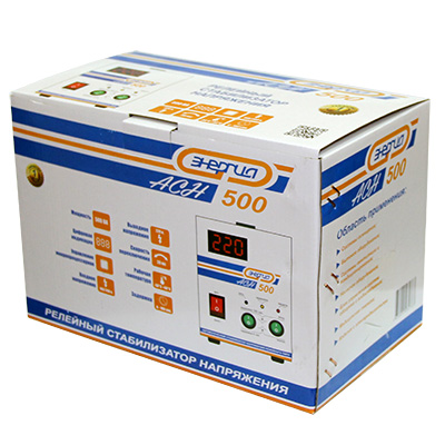 Стабилизатор напряжения Энергия АСН-500 - продажа в Заре.
